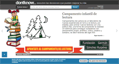 Desktop Screenshot of dontknow.net